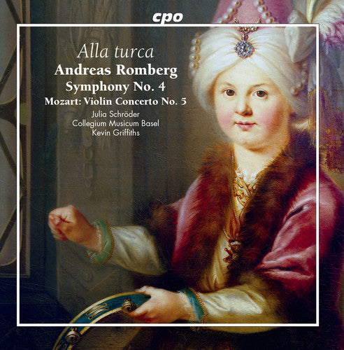 the album cover for Haydn / Mozart - Alla Turca