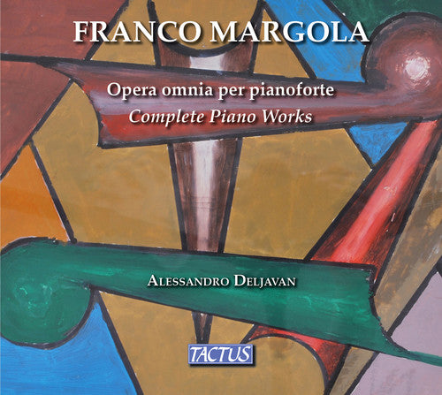 the album cover for Margola / Deljavan - Complete Piano Works