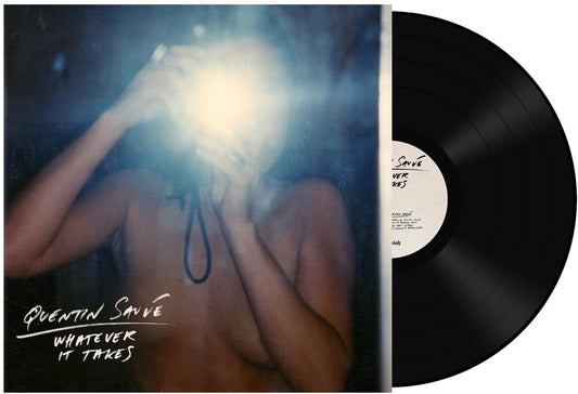 the album cover for Quentin Sauvé - Whatever It Takes