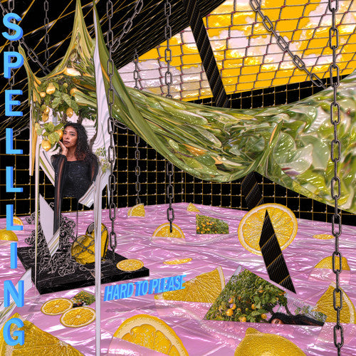 the album cover for SPELLLING - Hard To Please [Vinyl Single]