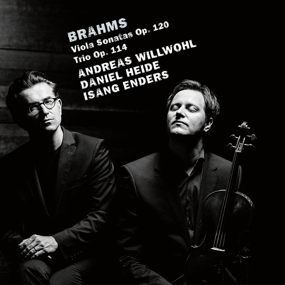 the album cover for Brahms / Willwohl / Enders - Viola Sonatas 120