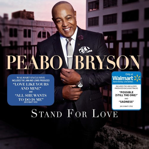 the album cover for Peabo Bryson - Stand For Love [Deluxe]