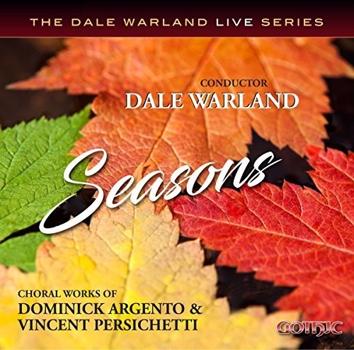 the album cover for Persichetti / Berg - Seasons