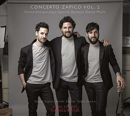 the album cover for Sanz / Forma Antiqva - Concerto Zapico 2