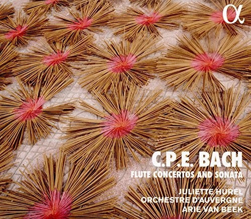 the album cover for C Bach PE / Beek - Flute Concertos & Sonatas