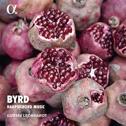 the album cover for Byrd / Leonhardt - Harpsichord Music