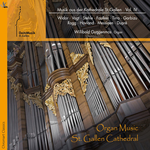 the album cover for Dupre / Guggenmos - Organ Music 4