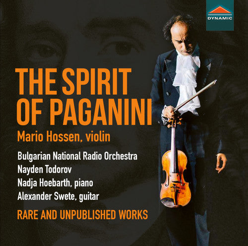 the album cover for Paganini / Hossen - Spirit of Paganini