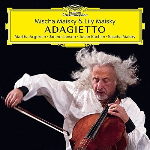 the album cover for Mischa Maisky - Adagietto