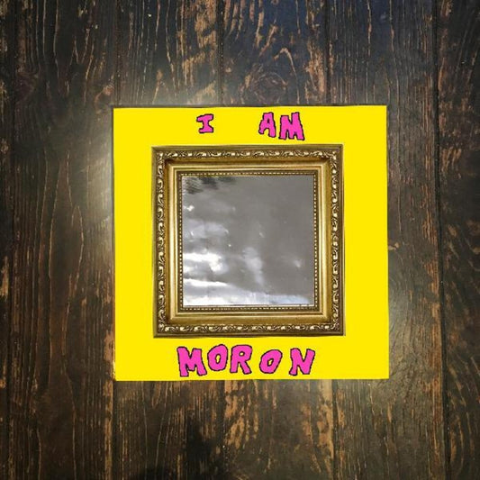 the album cover for Lovely Eggs - I Am Moron [Colored Vinyl] (Pnk) [Record Store Day]