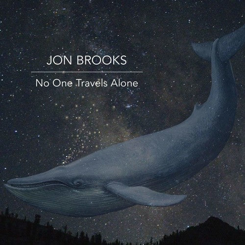 the album cover for Jon Brooks - No One Travels Alone