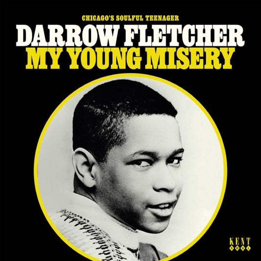 the album cover for Darrow Fletcher - My Young Misery