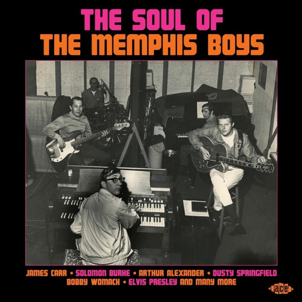 the album cover for Soul Of The Memphis Boys / Various - Soul Of The Memphis Boys / Various