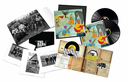 the album cover for The Band - Music From Big Pink: 50th Anniversary [Super Deluxe Box Set]