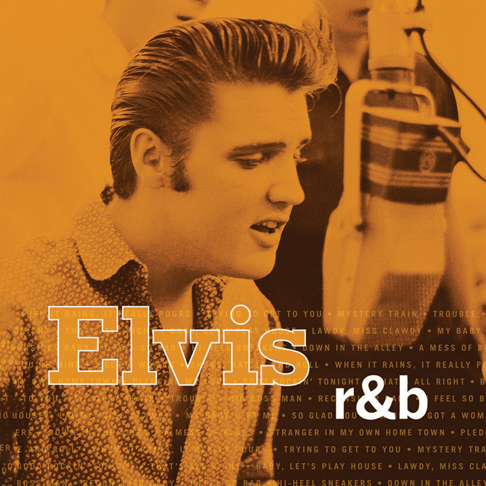 the album cover for Elvis Presley - R&B