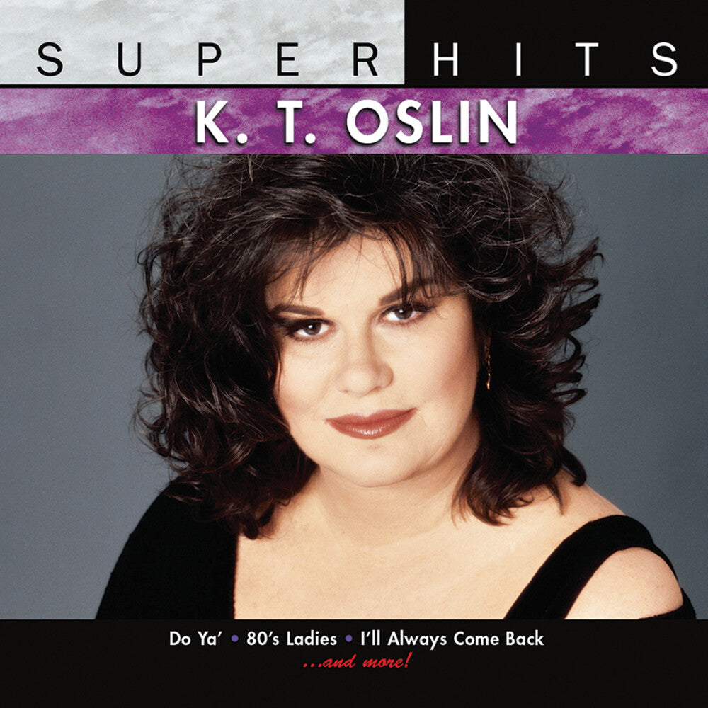 the album cover for K.T. Oslin - Super Hits