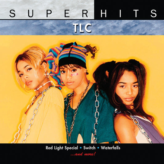 the album cover for TLC - Super Hits: TLC