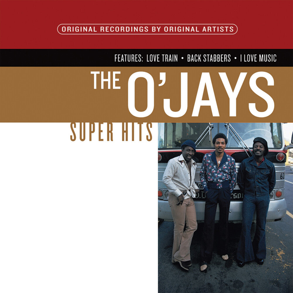 the album cover for O'Jays - The O'Jays Greatest Hits