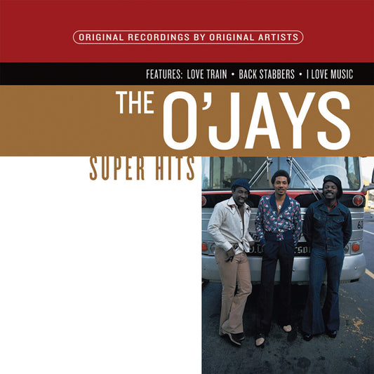 the album cover for O'Jays - The O'Jays Greatest Hits