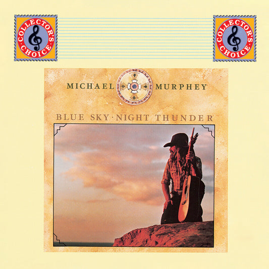 the album cover for Michael Murphey - Blue Sky-Night Thunder