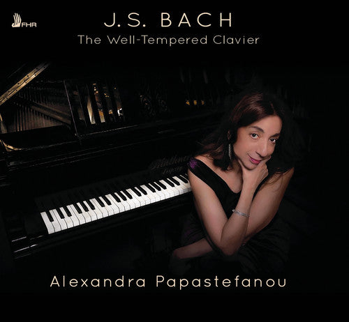 the album cover for J Bach S / Alexandra Papastefanou - Well Tempered Clavier