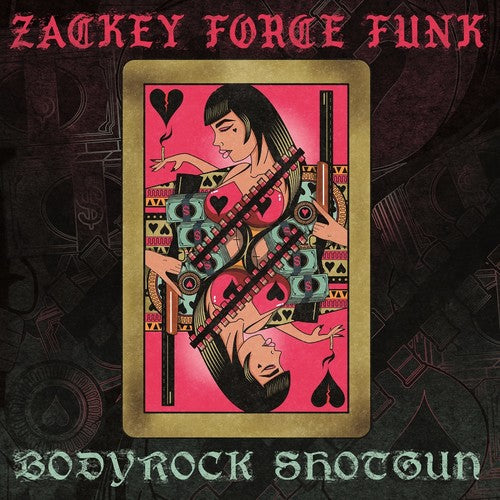 the album cover for Zackey Force Funk - Bodyrock Shotgun