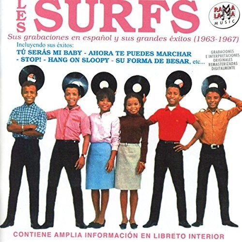 the album cover for Les Surfs - Sus Grabaciones En Espanol Y Sus Grandes Exitos (1963-1967)
