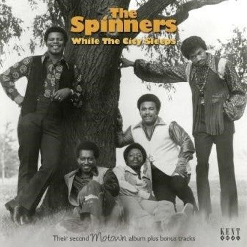 the album cover for Spinners - While The City Sleeps: Their Second Motown Album