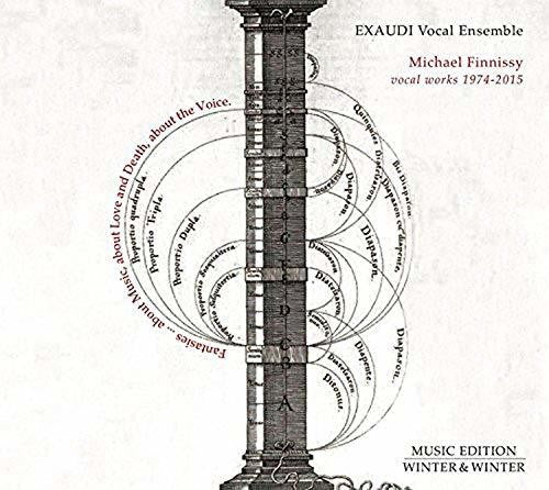 the album cover for Finnissy / Exaudi Vocal Ensemble - Vocal Works