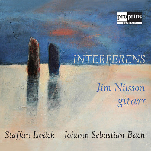 the album cover for J Bach S / Nilsson - Interferens