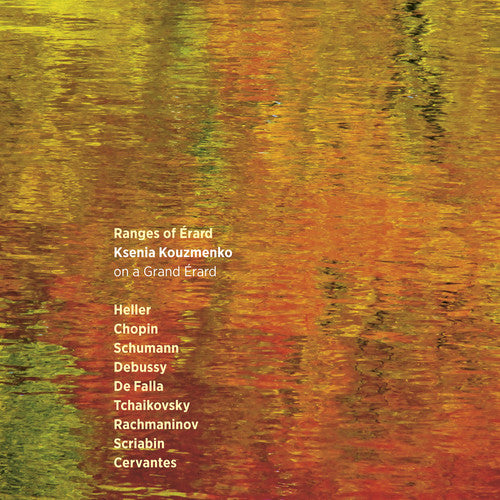 the album cover for Debussy / Kouzmenko - Ranges of Erard