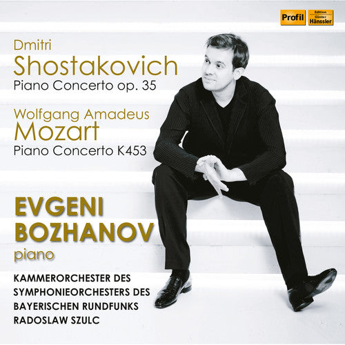 the album cover for Mozart / Bozhanov - Piano Concerto 35