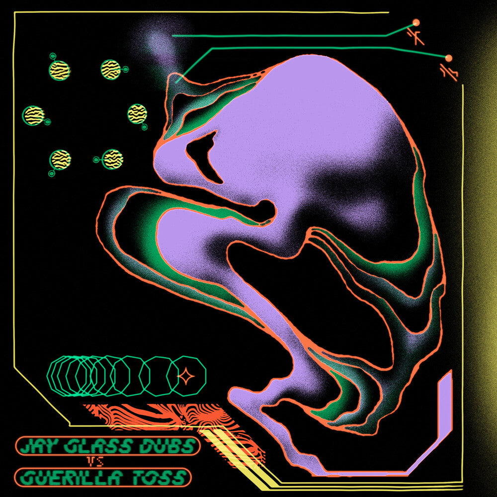the album cover for Guerilla Toss - Jay Glass Dubs Vs Guerilla Toss