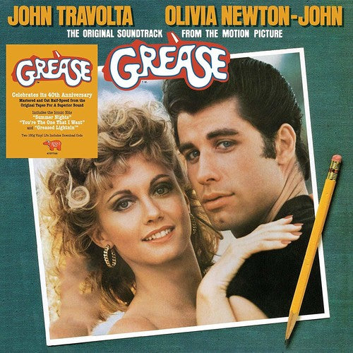 the album cover for Grease (40th Anniversary) / O.S.T. - Grease (40th Anniversary) (Original Motion Picture Soundtrack)