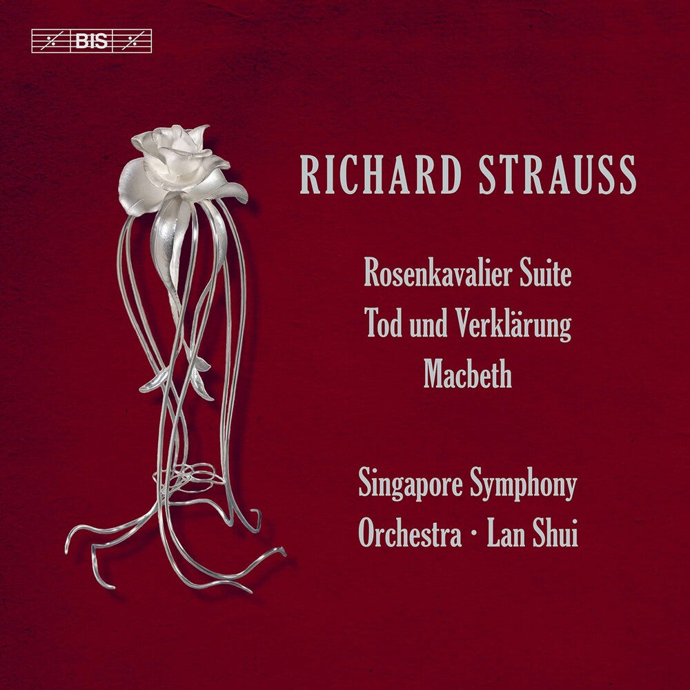 the album cover for Strauss / Singapore Symphony Orchestra - MacBeth / Rosenkavalier Suite