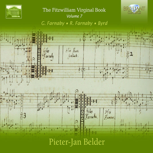 the album cover for Byrd / Belder - Fitzwilliam Virginal Book 7