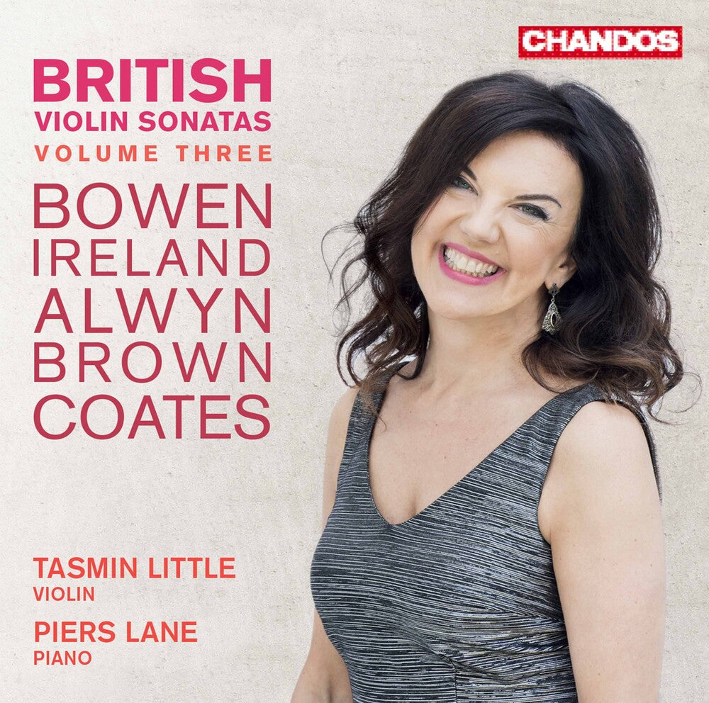 the album cover for British Violin Sonatas 3 / Various - British Violin Sonatas 3