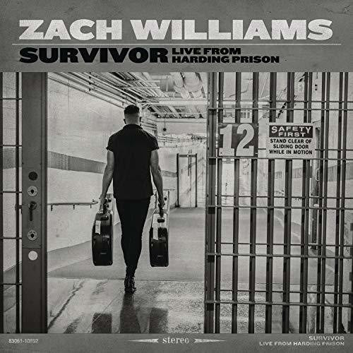 the album cover for Zach Williams - Survivor: Live From Harding Prison