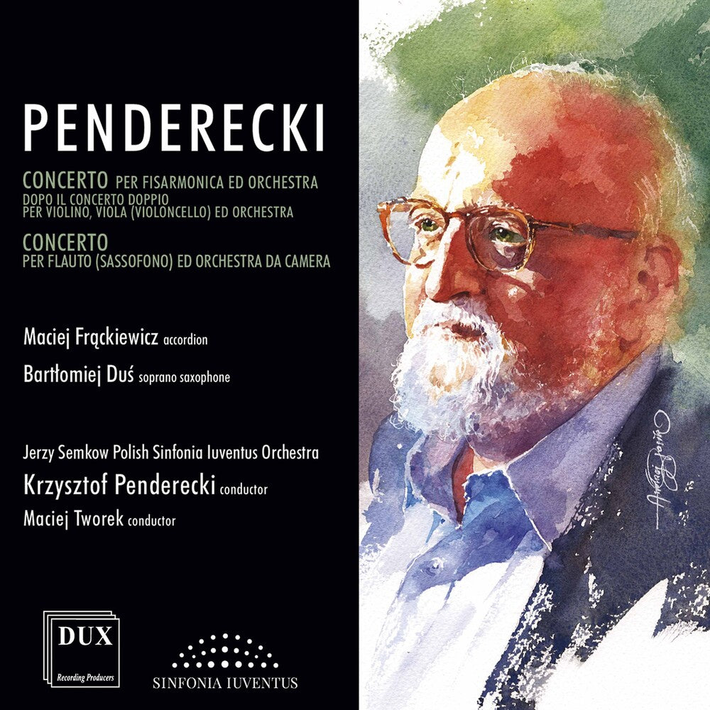 the album cover for Penderecki / Tworek - Concertos 8