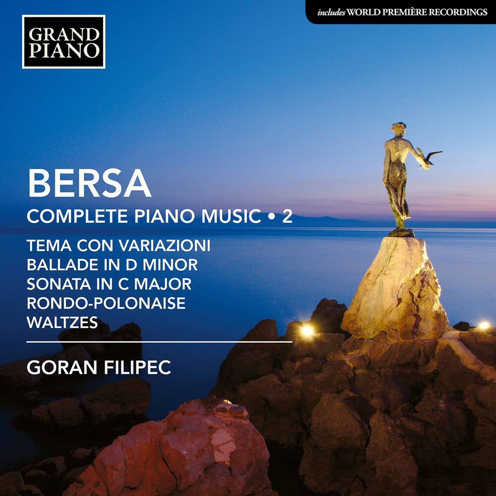 the album cover for Bersa / Filipec - Complete Piano Music 2