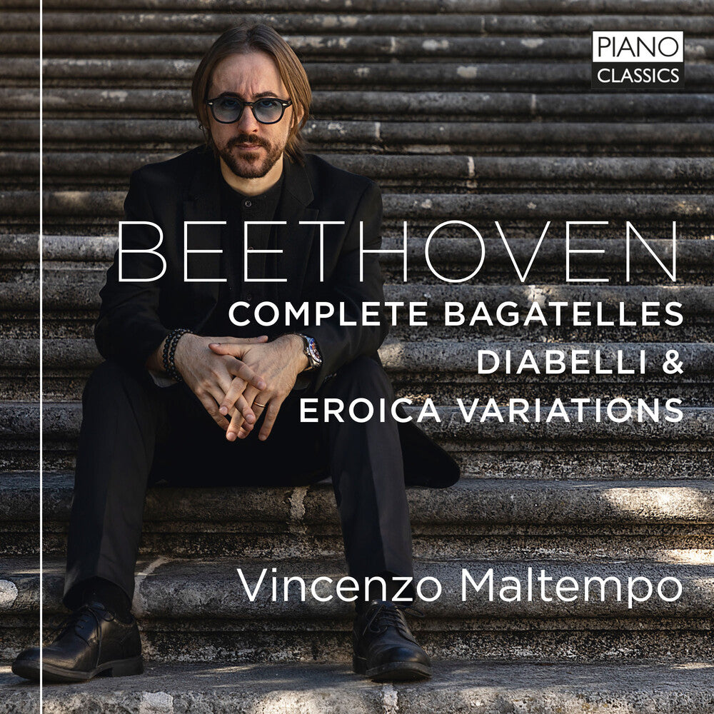 the album cover for Beethoven / Maltempo - Complete Bagatelles