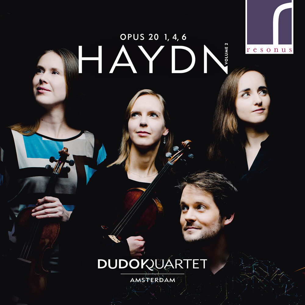 the album cover for Haydn / Dudok Quartet Amsterdam - String Quartets 20 2
