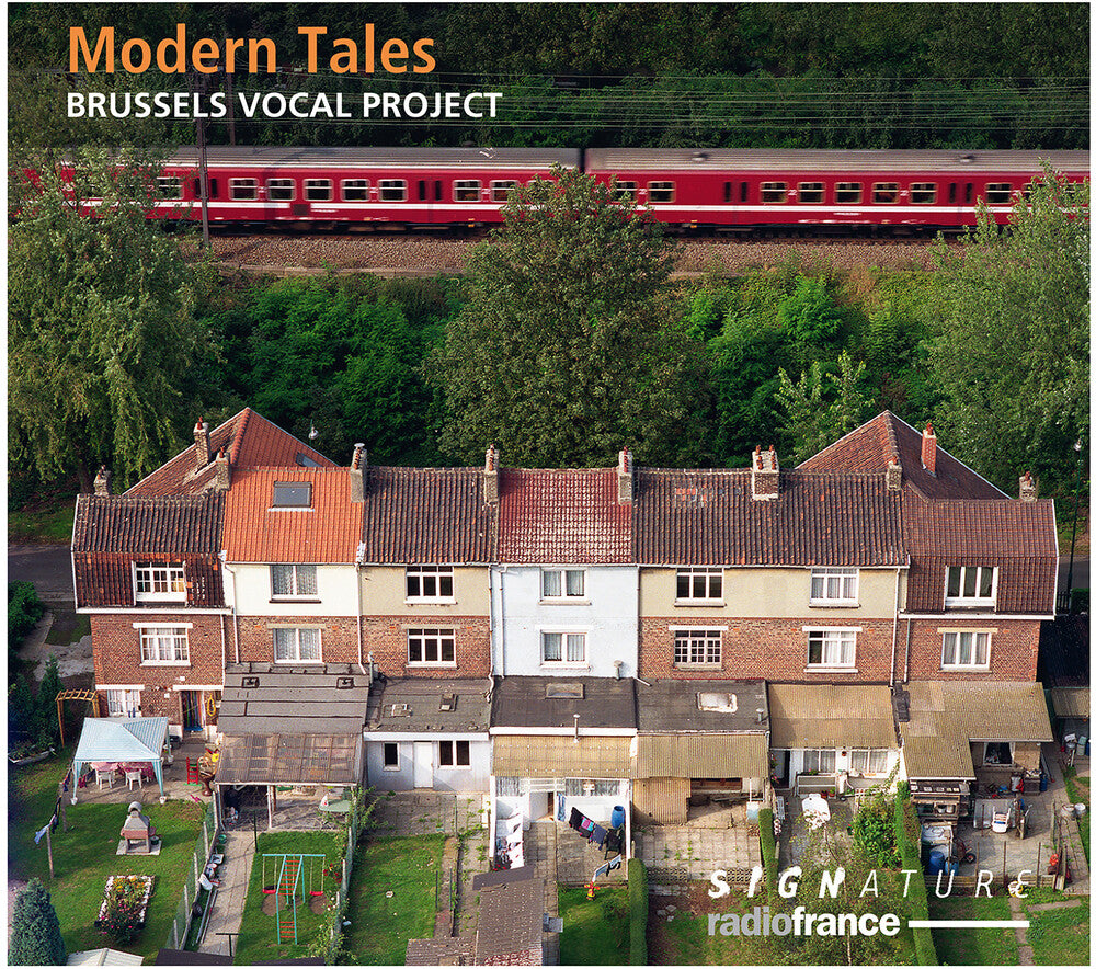 the album cover for Hollenbeck / Brussels Vocal Project - Modern Tales