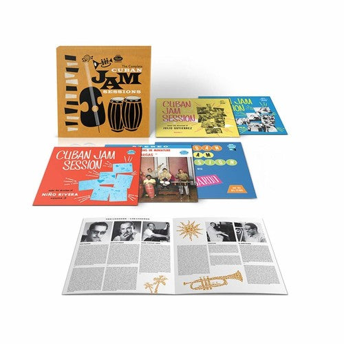 the album cover for Various Artists - The Complete Cuban Jam Sessions [CD Box Set]