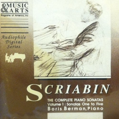 the album cover for Berman - Piano Sonatas 1