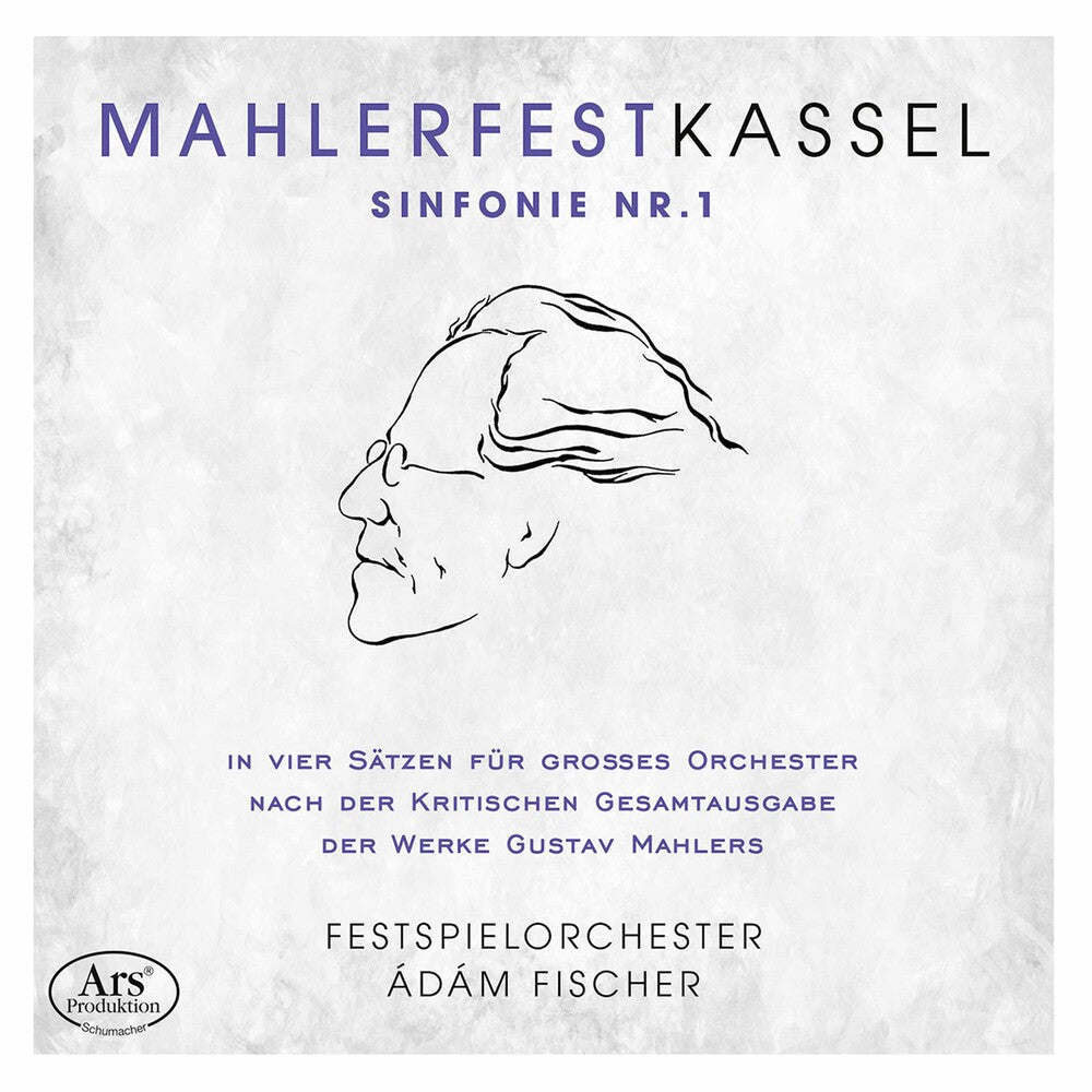 the album cover for Mahler / Fischer - Symphony 1 (Live 1989)