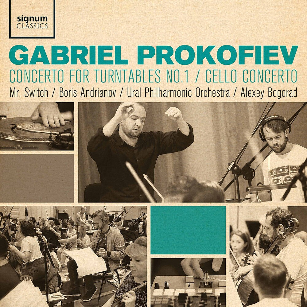 the album cover for Prokofiev / Andrianov / Bogorad - Concerto for Turntables 1