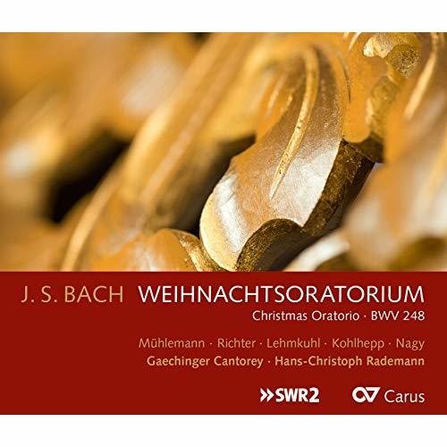 the album cover for Muhlemann / Richter / Rademann - Christmas Oratorio