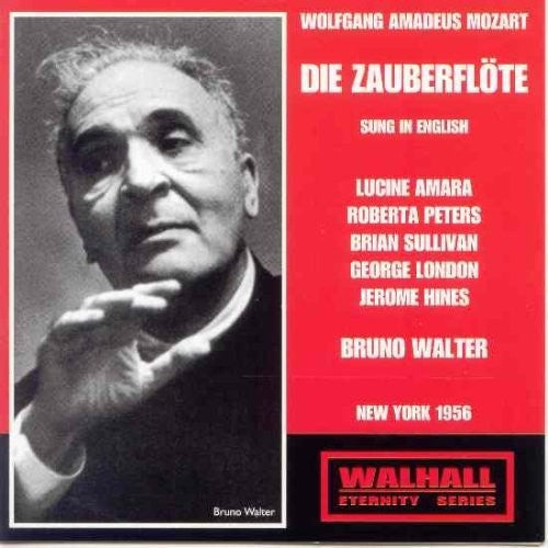 the album cover for Bruno Walter - Die Zauberflote