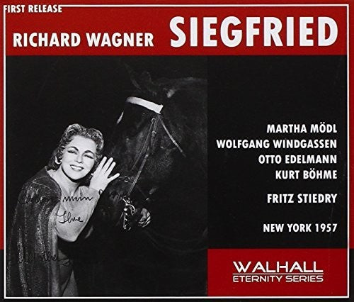 the album cover for Fritz Stiedry - Siegfried